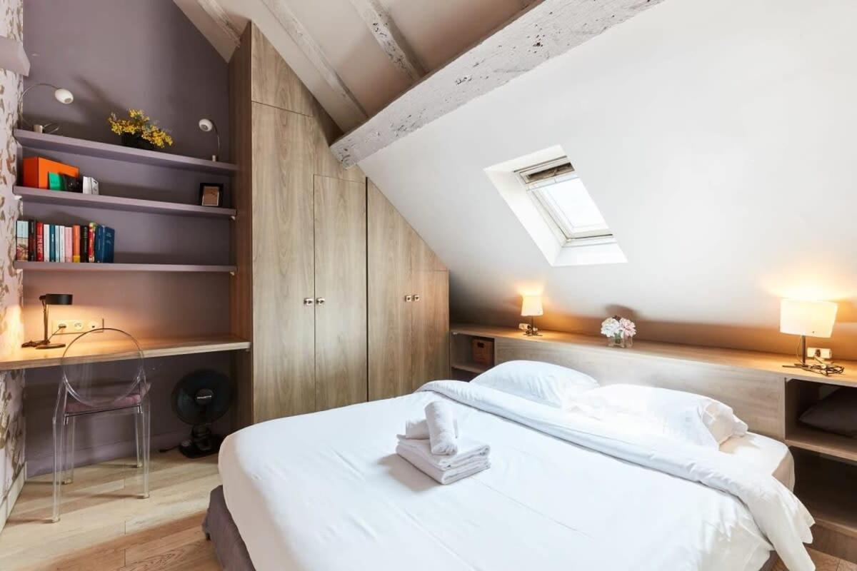 Vosges 1Br Cozy Paris Exterior foto